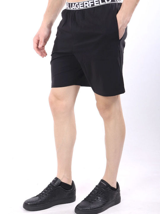 Logo Herren Shorts Schwarz