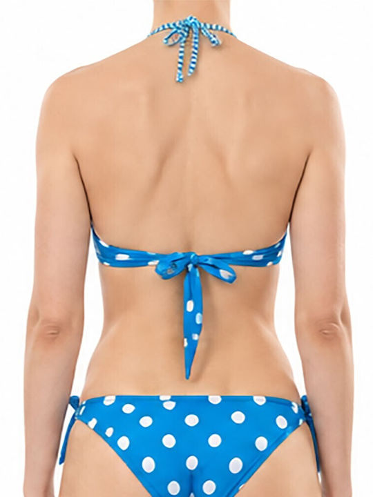 Strapless Bikini Top Γαλαζιο