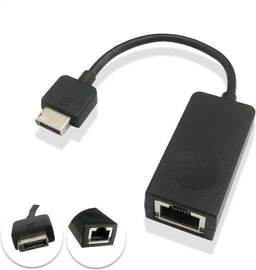 Lenovo DisplayPort Männlich Zu Ethernet Weiblich 1Stück FRU01YU027