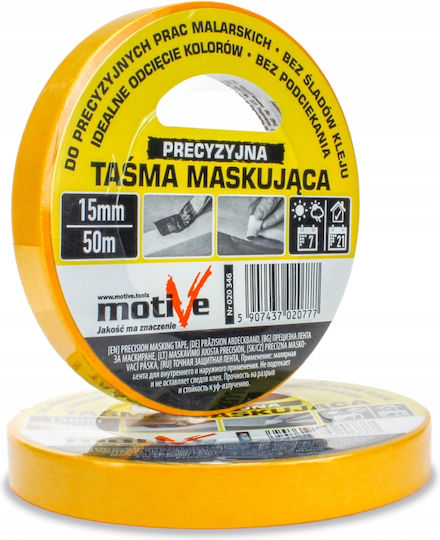 Motive Precision Masking Tape 15mm/50m 020 346