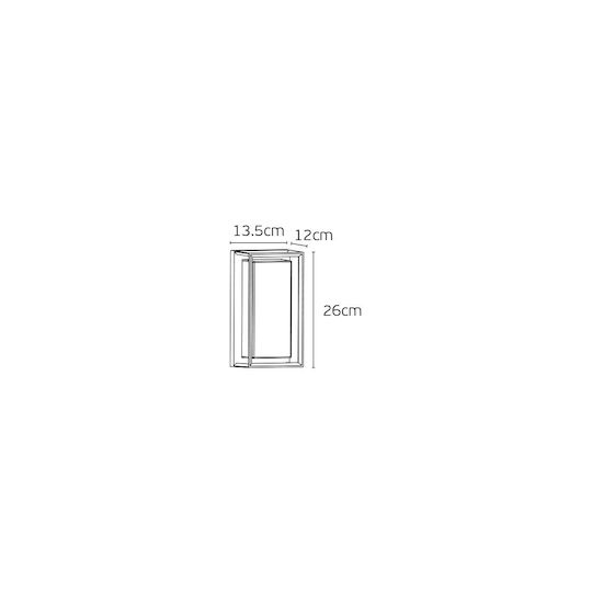 VK Lighting Iluminat Exterior Montat Pe Perete Led Ip65 12w Cu Lumină Alb Cald VK Lighting Iluminat Exterior Montat Pe Perete Led Ip65 12w Cu Lumină Alb Cald