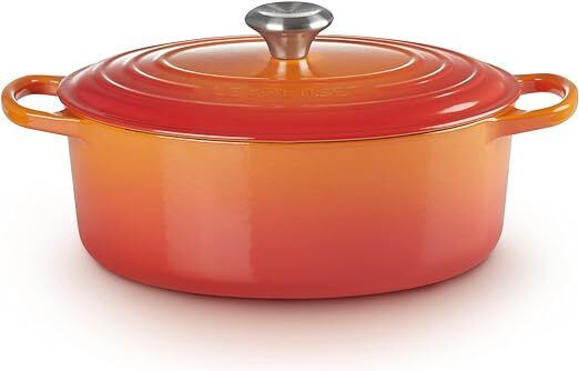 Le Creuset Volcanic Ρηχή Κατσαρόλα από Μαντέμι 6.3lt / 31cm