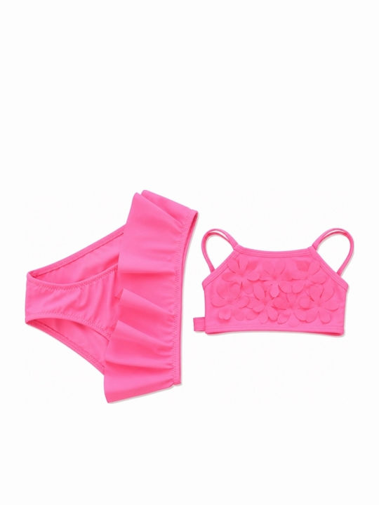 Serafino Kinder Badebekleidung Bikini Fuchsie
