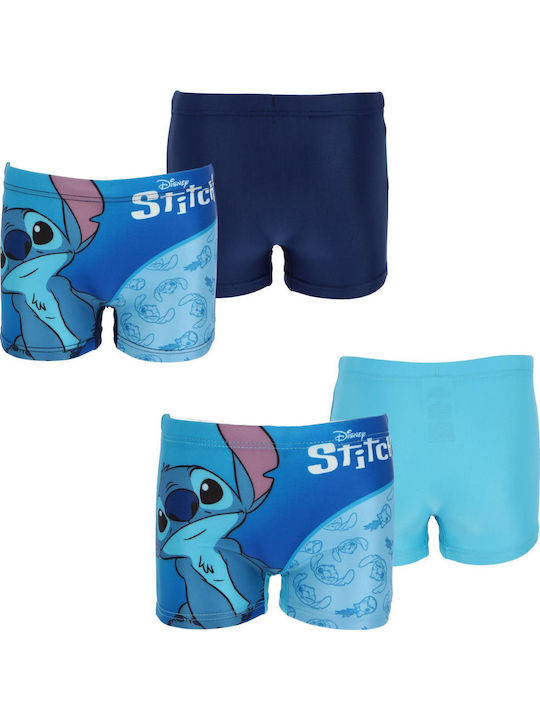 Disney Lilo & Stitch Детски Костюм За Баня Къси Панталони За Плуване Син Disney Lilo & Stitch Детски Костюм За Баня Къси Панталони За Плуване Син