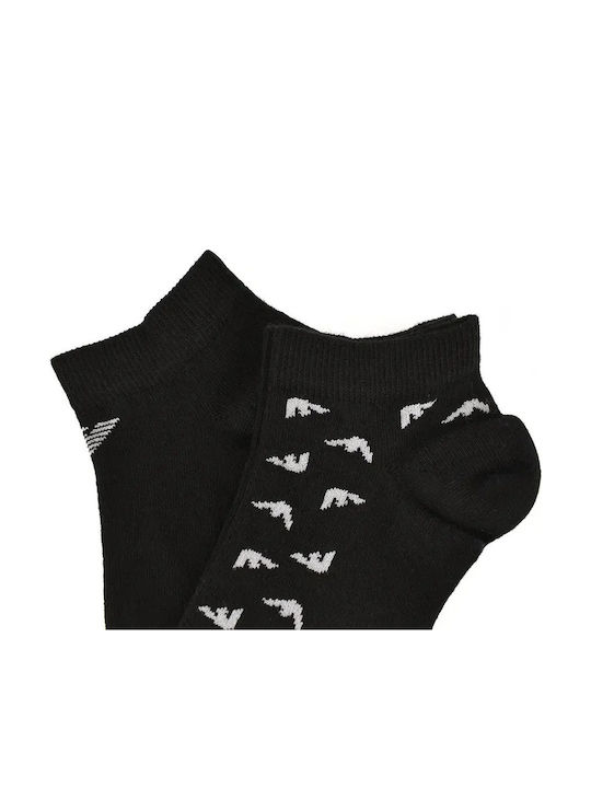 Emporio Armani Мъжки Чорапи Черни 2Брой