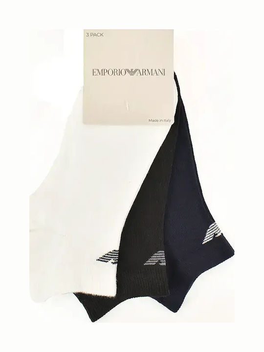 Emporio Armani Ανδρικές Κάλτσες Multicolor 3Pack Emporio Armani Ανδρικές Κάλτσες Multicolor 3Pack
