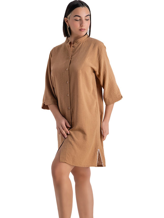 Rachel Women's Beachwear Beige Top