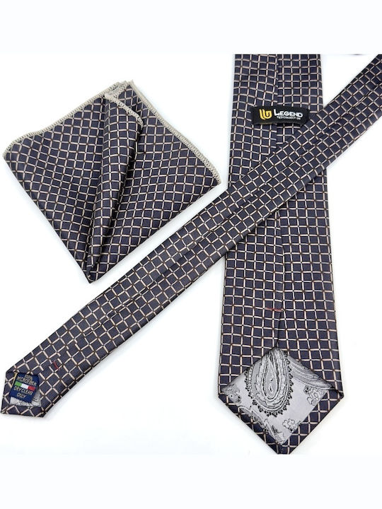 Legend Accessories Set Cravate Bărbați Mătase Tipărită Violet