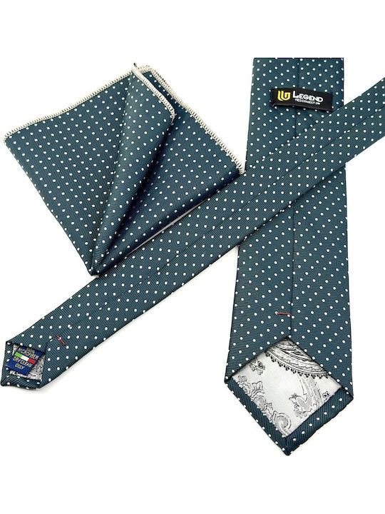 Legend Accessories Set Cravate Bărbați Tipărit Verde