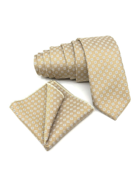 Legend Accessories Set Cravate Bărbați Tipărită În Culoare Aurie