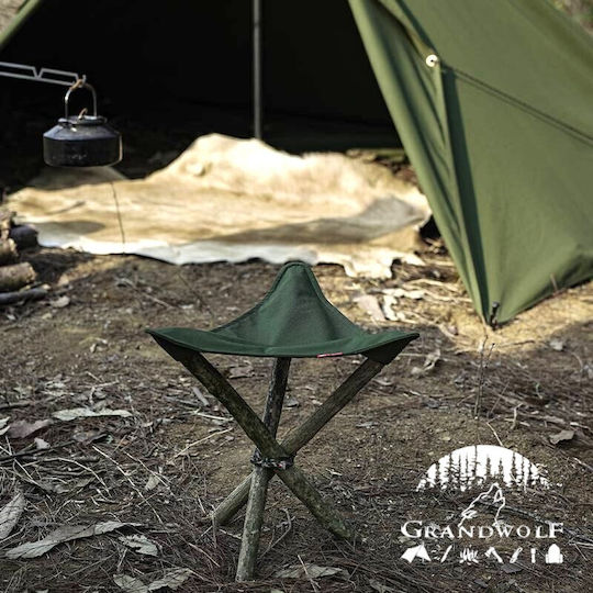 Grandwolf Seat Cushion for Camping Green