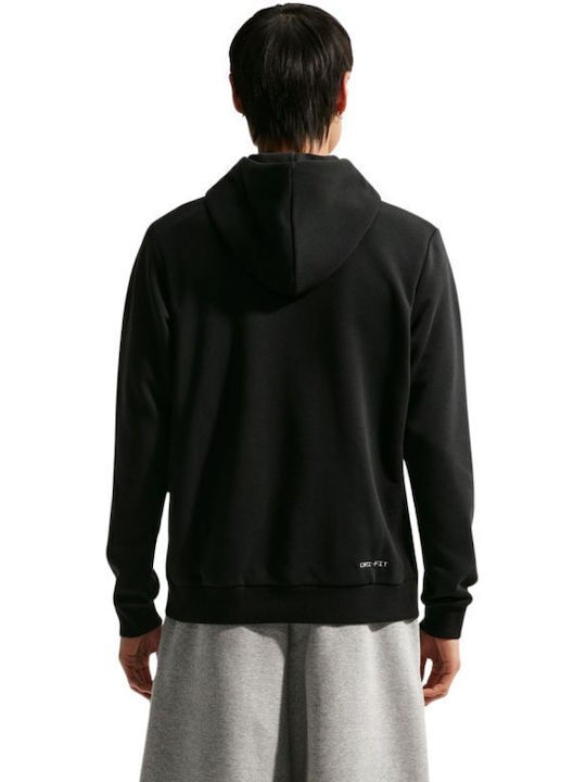 Standard Issue Dri-FIT Мъжки Суитшърт с Качулка Черен