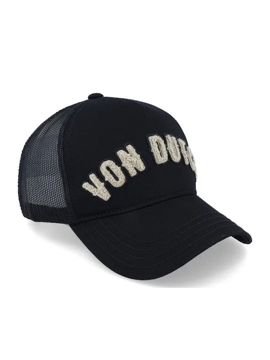 Von Dutch Ανδρικο Καπελο Trucker Μαυρο Vd 0 Cas2 Buckl Nr-noir