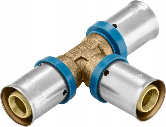 Conector Alupex Presat Reductor Pex Tee 25x20x25