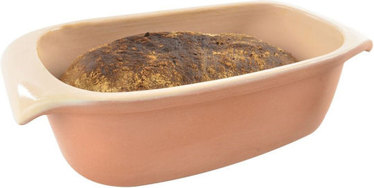 Orion Cutie de Pâine Ceramică Maro 27x16x9.5cm