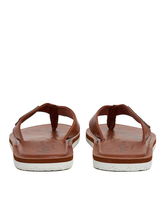 Wind Men's Flip Flops Brown