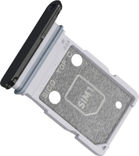 Clappio Sim Tray Samsung Galaxy S25 Edge Dual Nano Sim Precise Replacement Black