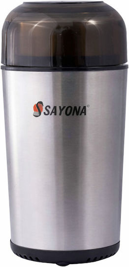 Elektrischer Kaffeemühle 200W Silber