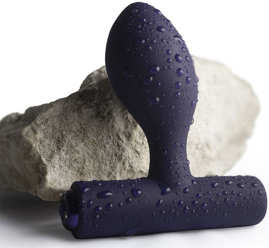 Rocks Off Anal Plug mit Vibration Blau