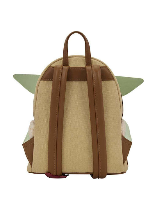 Pantasy Παιδική Τσάντα Πλάτης Ασημί 26.6x22.8x11.4εκ. Grogu & Anzellan Mini
