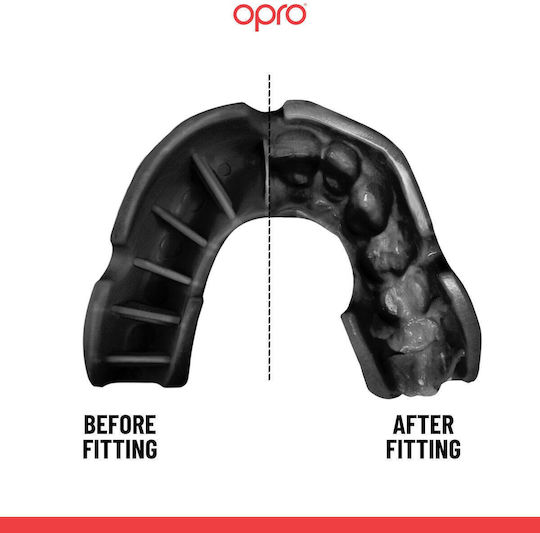 Mouthguards Opro UFC Silver Level Mouthguard Red Black Junior