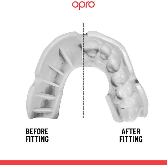 Children's Mouthguard Opro Ufc Bronze Level Mouthguard White Junior