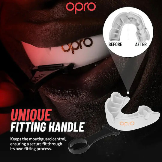 Children's Mouthguard Opro Ufc Bronze Level Mouthguard White Junior