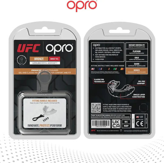 Children's Mouthguard Opro Ufc Bronze Level Mouthguard White Junior