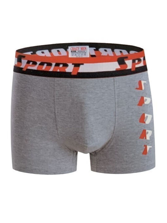 Herren Boxershorts Schwarz mit Mustern 4er Pack