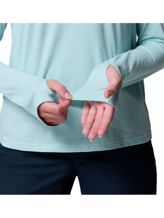 Women's Hooded Sweatshirt Light Blue