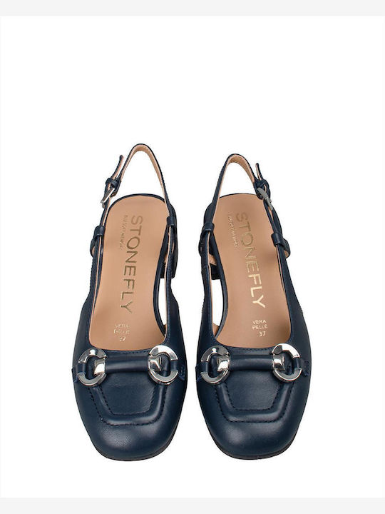 Γυναικείες Μπαλαρίνες Slingback σε Μπλε Χρώμα