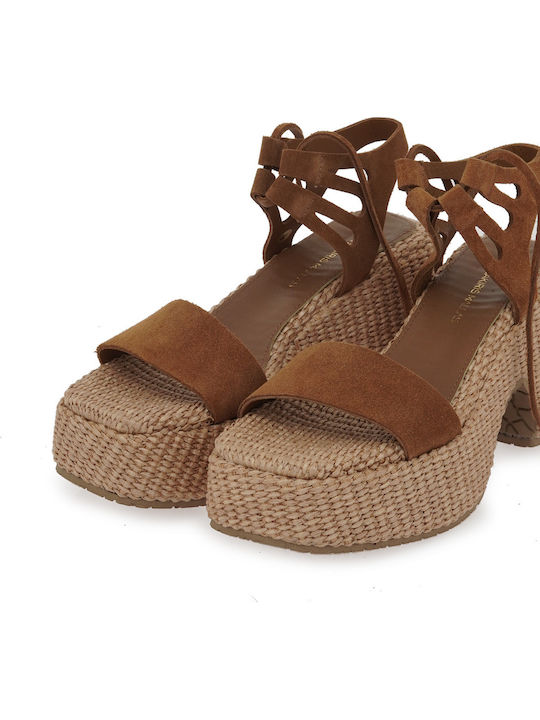 Women's Tabac Brown Platforms