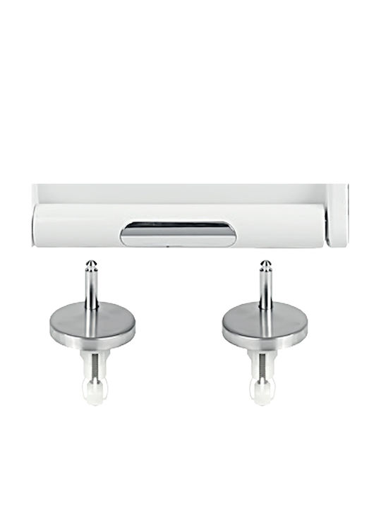 Elvit Toilettensitz Sanftes Schließen Kunststoff Weiß