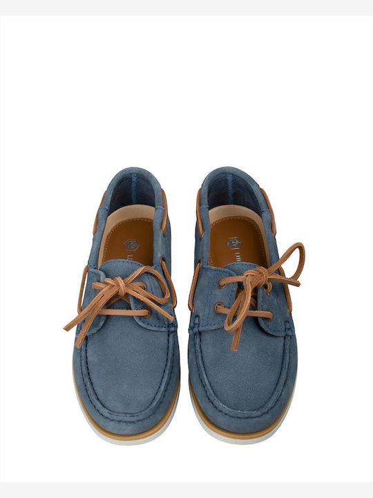 Navigator Mocasini De Damă Loafers În Culoare Albastră