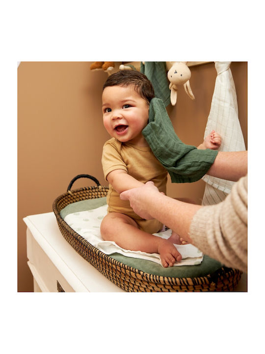 Meyco Muslin Beige Swaddle Blankets 70x70cm 3 Pieces