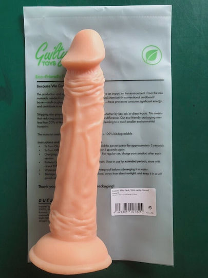 Guilty Toys Ρεαλιστικό Dildo με Βεντούζα Flesh