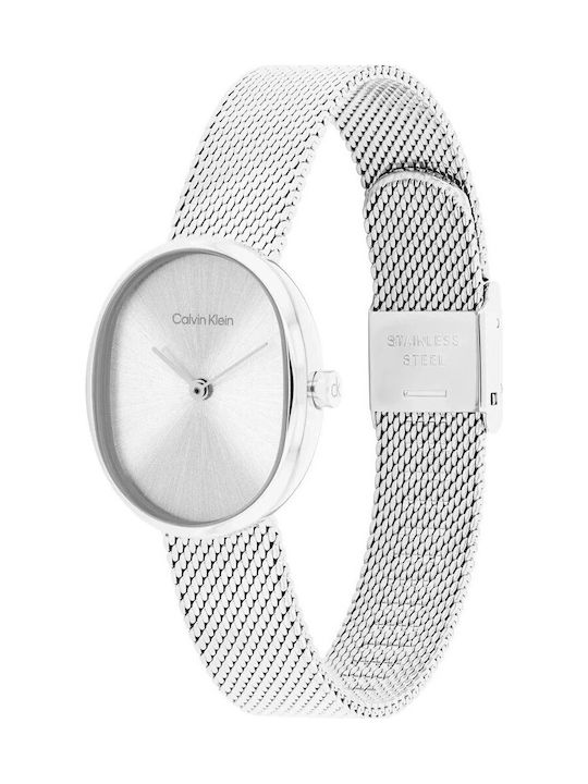 Calvin Klein Euphoria Womens Watch 23.2mm Battery with Silver Stainless Steel Bracelet