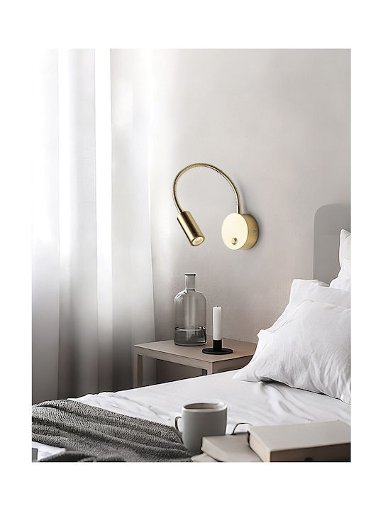 VK Lighting LED Θερμό Λευκό Σποτ σε Μαύρο Χρώμα