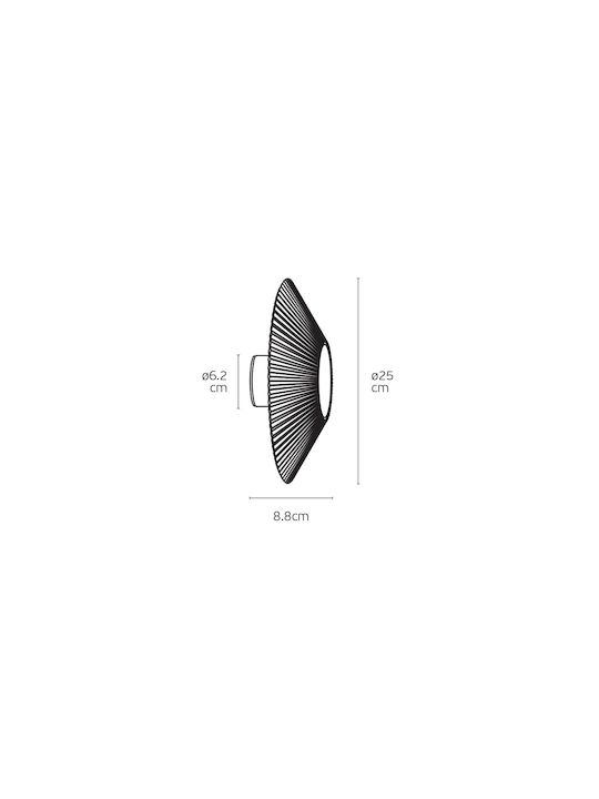 VK Lighting LED Warm White Spot in Black Colour