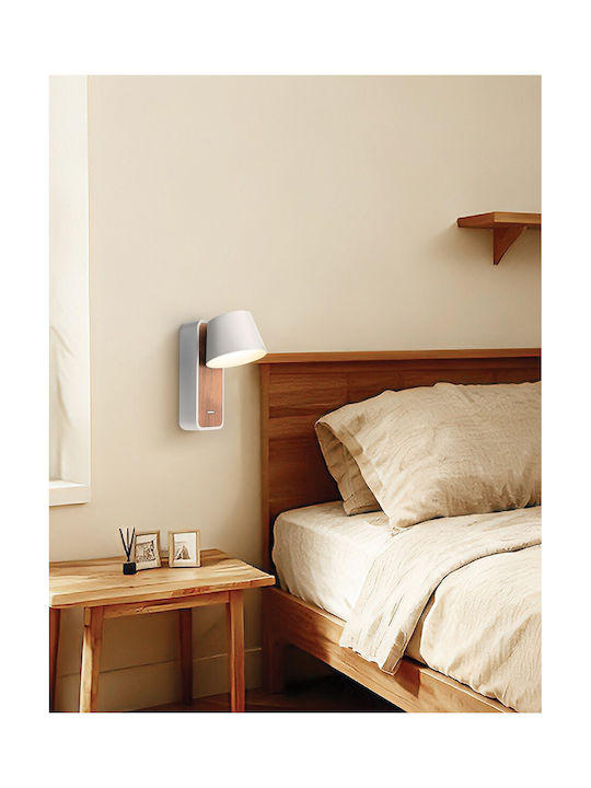 VK Lighting LED Warm White Spot In White Colour