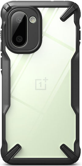 Ringke Fusion X Bumper Σιλικόνης / Πλαστικό με Λουράκι Μαύρο (OnePlus 15R)