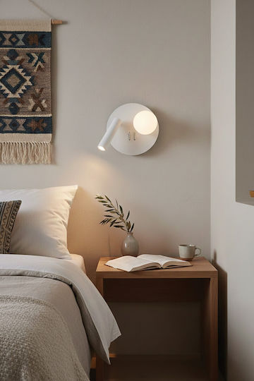 VK Lighting Таванно Спот в Бял Цвят