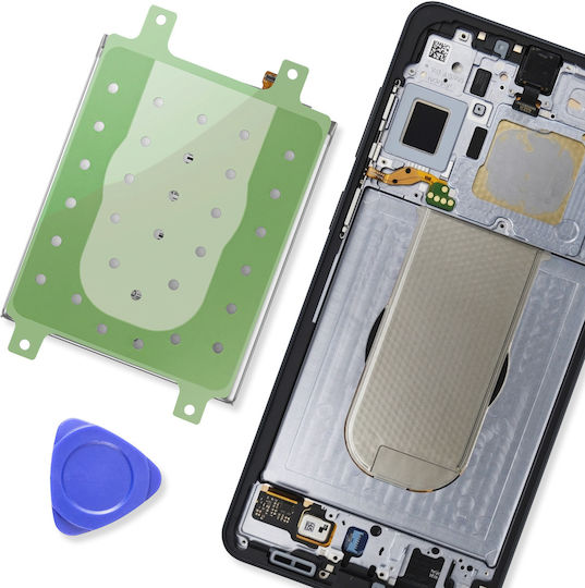 Clappio Bandă Adezivă De Înlocuire Pentru Fixarea Bateriei Galaxy S25 Edge Verde