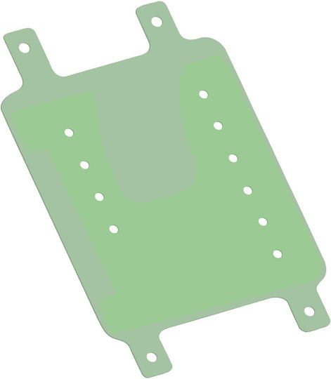 Clappio Replacement Adhesive Battery Mounting Galaxy S23 Ultra Green