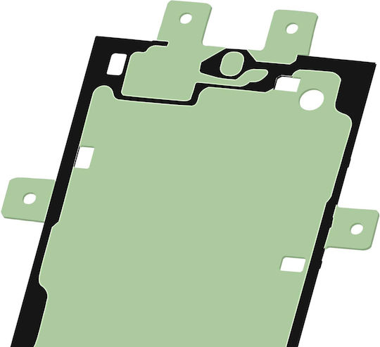 Clappio Screen Mounting Adhesive Compatible Galaxy S23 Ultra Black Green