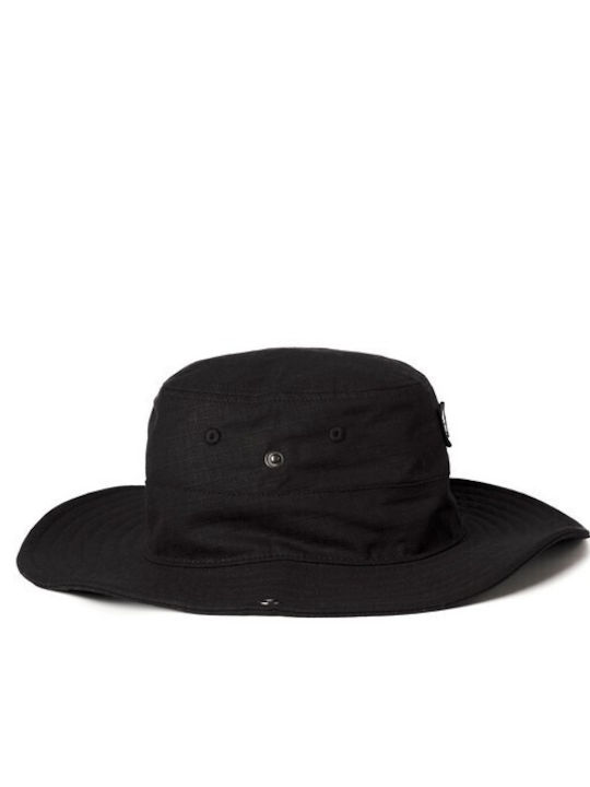 Emerson Fabric Men's Hat Safari Style Black