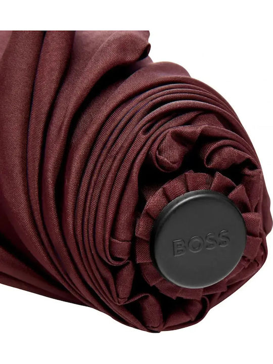 Boss Automatic Compact Burgundy Umbrella