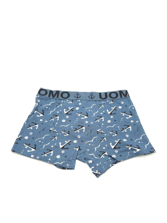 Topaki Cotton Kids Boxer Light Blue
