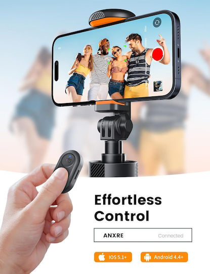 Anxre Nt79 Selfie-Stick Tripod Fernsteuerung Kompakt Stabil Faltbar 180 Cm Für Handy Kamera Gopro