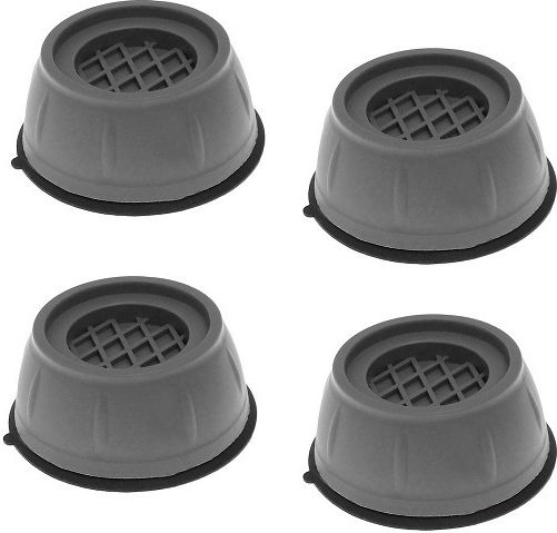 Andowl 20321 Anti-Vibration Pads for Washing Machine/Dryer Plastic 4 Pieces